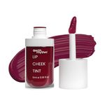 Earth Rhythm Lip and Cheek Tint - Brandy, with Goodness of Pomegranate & Grape Seed Extract, Nourishes & Hydrates Dry Chapped Lips, Blush & Eyeshadow for Women – 5ml