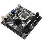 Dpofirs H6 ME Desktop Computer Motherboard, LGA 1155 Socket, DDR3, SATA2.0 X 4, PCIe 16X, USB2.0 X 10, VGA, HDMIs, WiFi M.2, NVME M.2, DEBUG Pin, ITX Motherboard