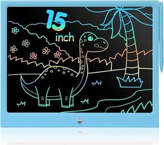 EooCoo Drawing Board,15 Inch LCD Writing Tablet, Electronic Drawing Tablet, Kids Christmas Birthday Gift,Drawing Pad Girls Toys, Educational Toys for Ages 3-10, Toddler Travel Essential Learning Toy