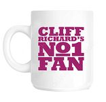 Cliff Richard's Number One Fan Novelty Fun Mug