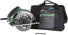 Hitachi C7SB3 15 Amp 7-1/4" Circular Saw 0-55° Bevel Capacity, Blower Function, & Aluminum Die Cast Base