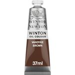 Winsor & Newton Winton Oil Colour Vandyke Brown (676) in 37 ML Tube, Highly Pigmented Oil Painting Colors for Canvas & Paper, Art Supplies for Beginners & Professional Artists