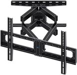 HOME VISION Full Motion TV Wall Mount for Most 32-84 inch TVs up to132 lbs, TV Mount Swivel and Tilt with Dual Articulating Arms, Wall Mount TV Bracket Max VESA 600x400mm, Fits 8" 12" 16" Wood Studs