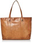 Frye Women's Melissa Zip Traveler Weekender Bag, Beige, One Size