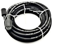 WXNANY Pressure Washer Hose M22-14mm Fittings 1/4 Inch Kink Resistant Universal Power Washer Hose 25ft Max Working Pressure 4000PSI Steel Wire Braided