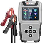 ANCEL BA101 Plus Car Battery Tester 6V 12V Load Tester,20-2000 CCA Digital Automotive Alternator Analyzer, Charging Cranking System Diagnostic Tool for Car, Truck, Motorcycle, SUV, Boat, RV, and More