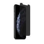 PureGear 2-Way Privacy Tempered Glass Screen Protector Compatible w/Apple iPhone 11 Pro Max, Self Alignment Installation Tray, Touch Sensitive, Case Friendly, Protect Your Privacy Conceal Your Screen