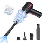 RaMokey Handheld Vacuum Cordless, Mini Car Vacuum Cleaner with 9000Pa/ 120W/ 12V High Power Cordless Rechargeable, car vaccum for Home/Office/Pet Hair