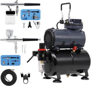 AS186 Airbrush Paint Kit with Compressor – Complete Set for Artists
