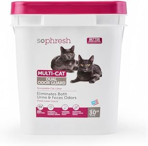 So Phresh Dual Odor Guard Scoopable Cat Litter, 30 lbs.