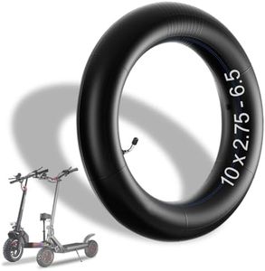 Felixstory 10x2.75 10 Pouces Scooter Chambre à air, Compatible avec 10x2.70-6.5, 255x70, 70/65-6.5 Pneus Externes, Convient pour Smartgyro Speedway v2/ v3, Dualtron 3 et Autres scooters électriques