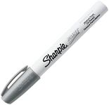 Sharpie 35560 Paint Marker, Oil Base, Medium Point, Silver