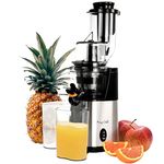 Megachef Wide Mouth Extractor Juice Machine with Dual Speed Centrifugal Juicer Stainless Steel, Chrome Silver