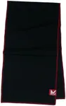 Mission Max Plus Cooling Towel, Black/Tango Red - Soft, Durable Microfiber - Cools Up to 3 Hours - UPF 50 Sun Protection - Machine Washable