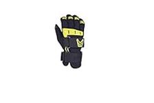 HO World Cup Mens Waterski Gloves Black/Yellow Sz S