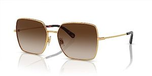 Dolce & Gabbana DG2242 Gold/Brown Gradient One Size