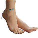 1 Pair Silicone Lifesize Female Mannequin Foot Display Jewerly Sandal Shoe Sock Display Art Sketch with Nail