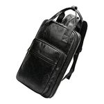 kesoto PU Leather Drum Stick Drumsticks Bag Carrying Case Parts Accessory - Black