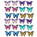 HEALLILY 36Pcs Alloy Butterfly Pendant Charms Colorful Oil Drop Pendant Charms Aniaml Butterfly Spacer Beads for DIY Craft Jewelry Making Supplies Random Color
