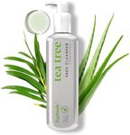 Baebody Tea Tree Cleansing Gel, 8 Fl Oz - Gentle, Deep Cleansing Face Wash Tea Tree Facial Cleanser for Clear Skin & Acne Control