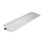 Threshold Ramp 1 inch Rise Modular Aluminum Entry Ramp 800 LBS Capacity 34 inch Wide Door Ramp for Wheelchairs Scooters Power Chairs Non-Slip Mobility Ramp for Home Doorways