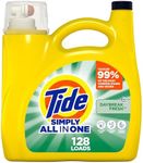 Tide Simply Liquid Laundry Detergent, Daybreak Fresh, 168 oz, 128 Loads