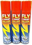 3 PCS FLY & WASP KILLER INSECTICIDE