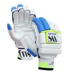 WHITEDOT SPORTS Leather Whitedot Falcon Levlon Cricket Batting Gloves Idol For Mens/Large/Adult, Right Hand