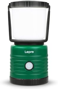 Lepro Lantern Camping Lantern, Battery Powered LED with 1500LM, 4 Light Modes, Waterproof Tent Light, Lantern Flashlight for Hurricane, Emergency Light, Survival Kit, Storms, Outages, Fishing, Hiking