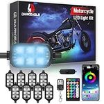 8Pods Motorcycle LED Lights Kits wi