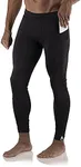 Anthem Athletics Hyperflex Mens Compression Pants – Workout, Gym, Athletic Tights Leggings - Black (Open Pocket) - X-Large