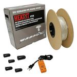 HEATIT Mobile Home 100-feet HEATIT HTM Braid Self Regulating Heating Cable Water Line Freeze Protection