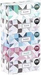 Plush Facial Tissues 230 Per Box Size 7" X 6.9" 2 Ply,Soft, Smooth, Great for Bathroom, Office, Store, School,Home, Kitchen, Or in Your Car & in Every Room (5)