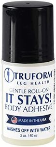 Truform Roll-on body adhesive, prevents stocking rolling or falling down, 2 fl. Ounce ., made in usa