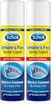 Dr. Scholl's Athlete's Foot Spray, 150ml - Antifungal Treatment, Clinically Proven with Tolnaftate, Fast-Acting Spray for Athlete's Foot Relief (Pack of 2)