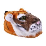 Happy Feet Slippers Bengal Tiger Animal Slippers for Adults and Kids, Cozy and Comfortable, As Seen on Shark Tank (X-Large)
