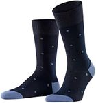 Falke, Mens, Dot Crew Cut, Dark Navy, 12.5-15