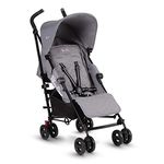 Silver Cross Zest Stroller, Compact and Lightweight Fully Reclining Baby To Toddler Pushchair – Silver (New)