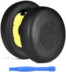 Ear Pads Replacement for Jabra Evolve2 75 Wireless Headset by MMOBIEL - Protein PU Ear Pad Cushions - Earpads Replacement (Only for Jabra Evolve2 75, not for Evolve 75) – Black