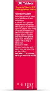 Vitabiotics Ultra Iron Tablets – High Strength Iron Supplement