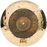 Meinl Cymbals Byzance Dual Crash-Ride Cymbal 20 inch (Video) for Drum Kit (50,80cm) B20 Bronze, Raw and Brilliant Finish (B20DUCR)