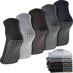 Geyoga 5 Pairs Unisex Non Slip Sock