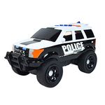 Sunny Days Entertainment Large Police Car – Lights and Sounds Vehicle with Motorized Drive and Soft Grip Tires | Rescue SUV Patrol Toy for Kids – Maxx Action