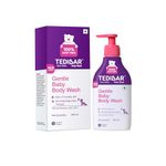 Tedibar Rich Moisturising Baby Body Wash 400ml with Skin Friendly PH | 100% Soap & Alkali Free | Prevents Dryness & Rahses | Dermatologically Test