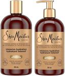 Shea Moisture Manuka Honey and Mafura Oil Shampoo and Conditioner For Extra Dry, Damaged Hair Formulated Without Sulfates, Silicones, Parabens, Phthalates, Mineral Oil or Petrolatum 2 Pack