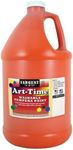 Sargent Art 17-3614 128 oz Orange Art-Time Washable Tempera Paint,1 Gallon