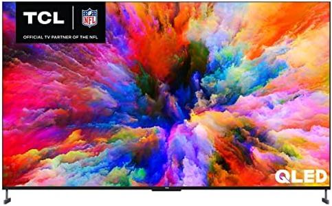 TCL 98" Class XL Collection 4K UHD QLED Dolby Vision HDR Smart Google TV – 98R754,Black