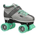 Roller Derby STR Seven Women's Roller Skate, Grey/Mint, 8