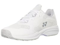 YONEX Women's Power Cushion Sonicage Tennis Shoes, White/Gray, 7