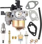 Carburetor w/Main Jet Kit Upgraded carb for Coleman BT200X CT200U Trail CT200U-EX CT200U-EXR Mini Bikes Go-Kart Baja Warrior MB165 MB200 196cc 200cc 212cc 6.5Hp Manual Choke Go kart Carb